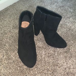 Torrid Black Booties- Never Worn